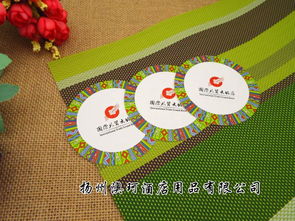 从日常到商务 探索纸杯垫、卡纸杯垫与定制针纺织品的多元世界